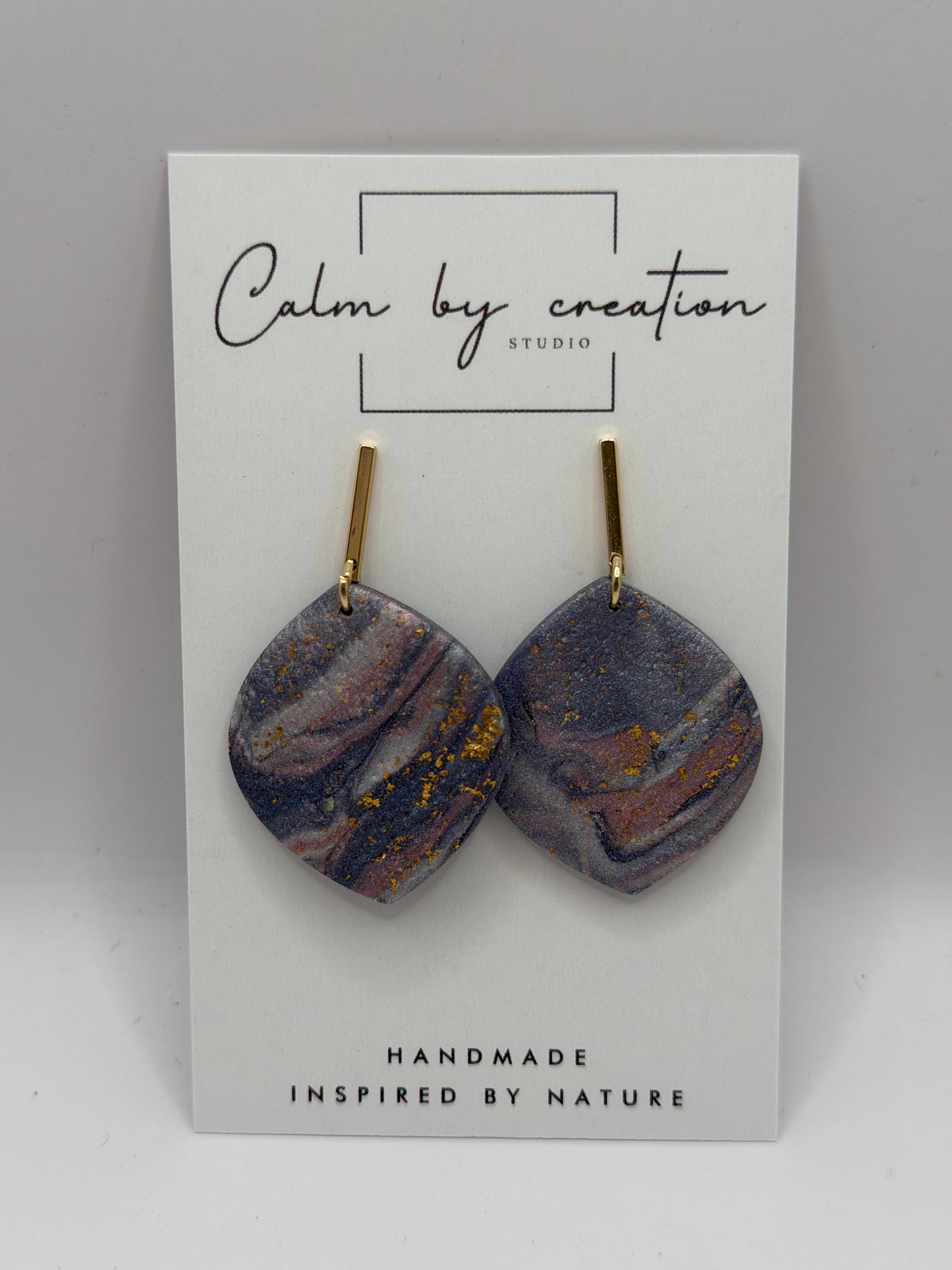 Marbled Purple and Gold Collection