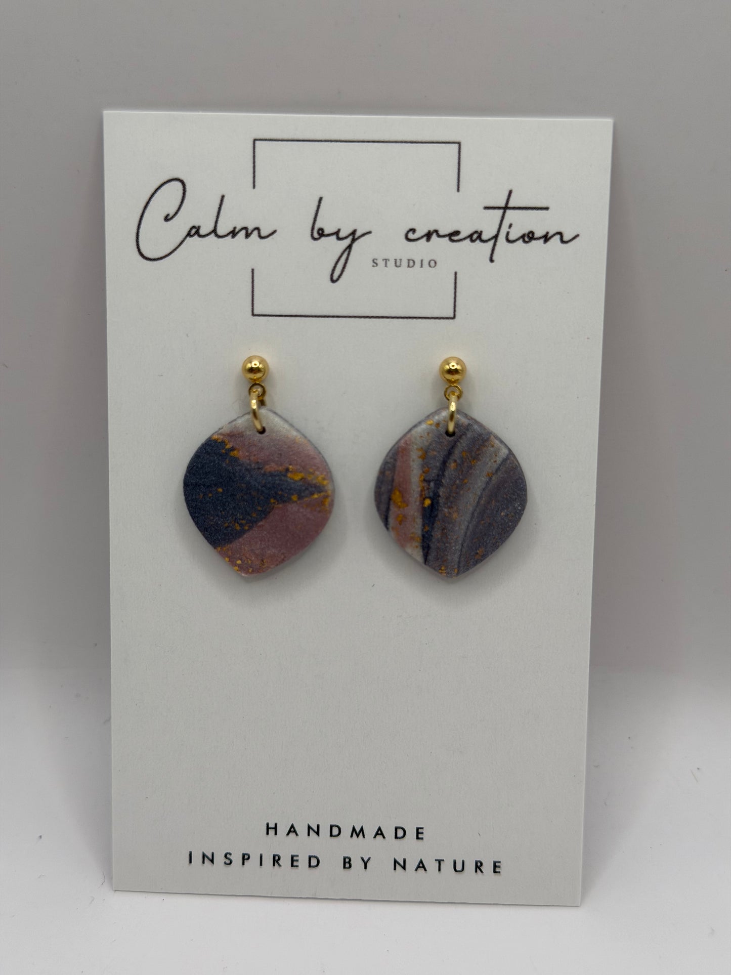 Marbled Purple and Gold Collection